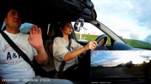 Ралина.  Второй выезд в город.