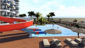 Апартаменты в новом жилом комплексе Ses Marine Residence в районе Газипаша от застройщика