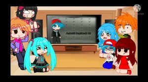 FNF react to Boyfriend Au's