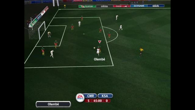 2. [PC] FIFA World Cup 2002 | Cameroon 10 - 1 Saudi Arabia | World Class Difficulty (Second match) смотреть онлайн