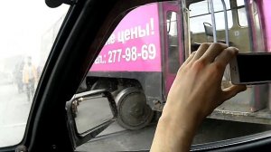 Трамвай сошел с рельс В Нижнем новгороде