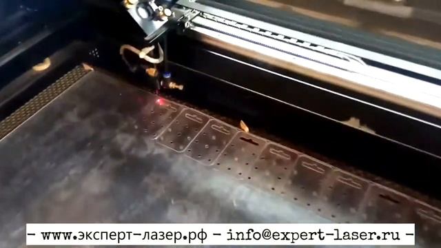 Резка ПЭТ 0,75 мм на лазерном станке Expert E9060S 80-90 Вт. Видео от нашего покупателя.