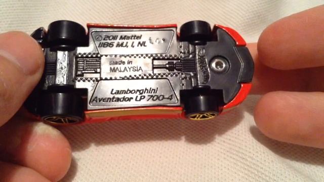 Hot Wheels Lamborghini Aventador Miura Homage (2018 HW Exotics)