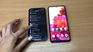Incoming Outgoing Call Samsung s20 FE VS IPHONE 12 pro
