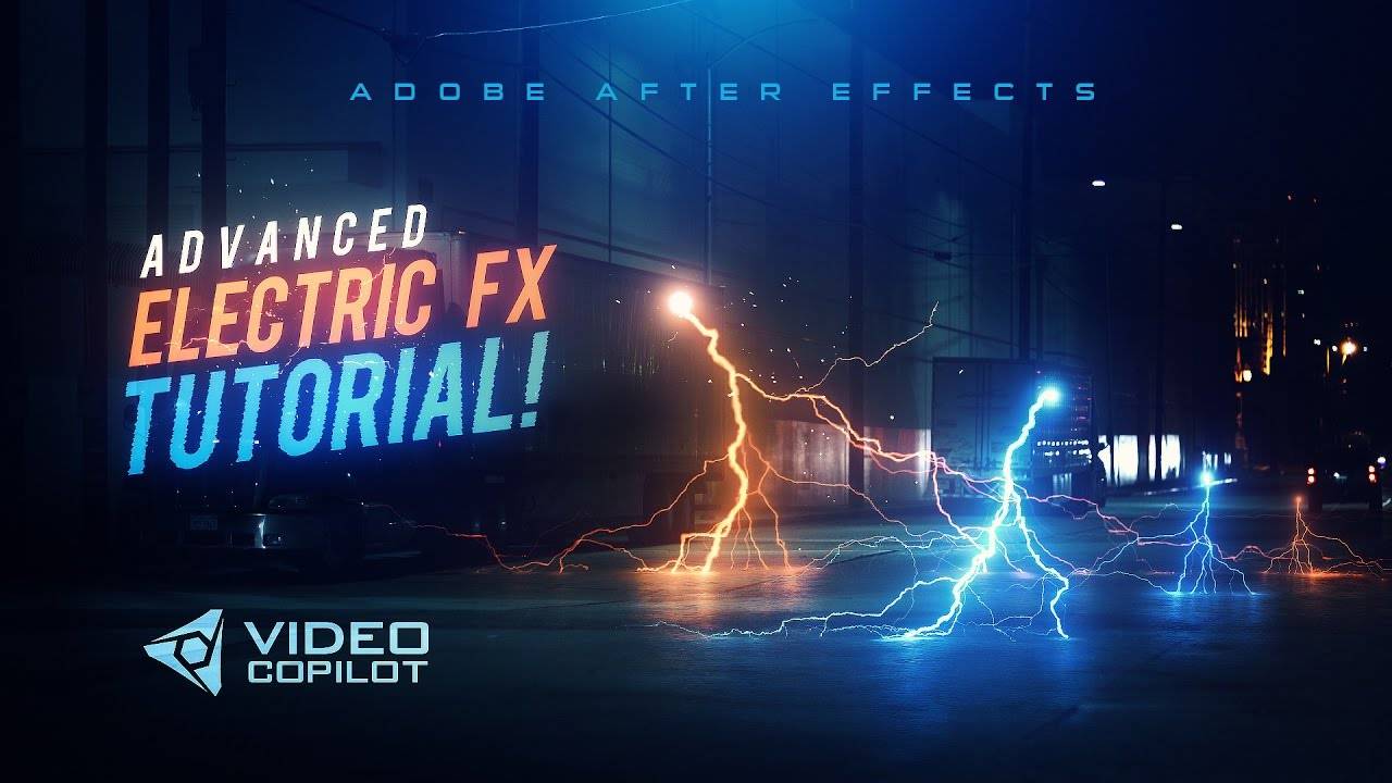 Электрические эффекты - Advanced Electric FX Tutorial! 100% After Effects! ( На Русском )