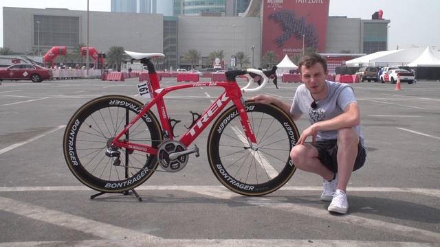 Giacomo Nizzolo's Trek Madone смотреть онлайн