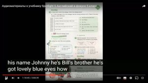 Spotlight 5, mod. 4b Who's who, упр.3, стр.59