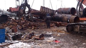 Работа перегружателя