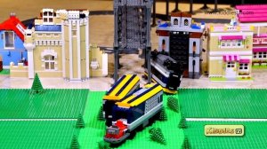 LEGO Trains Crash Compilation | Lego tracks | Lego high speed | Kiddiestv