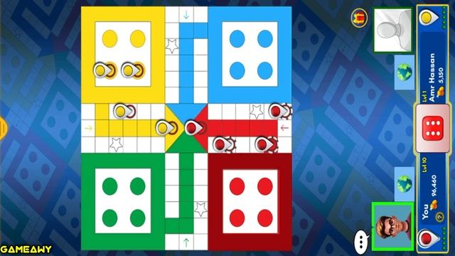 Ludo game in 2 players | Ludo King 2 players | Ludo gameplay #15 | Gameawy