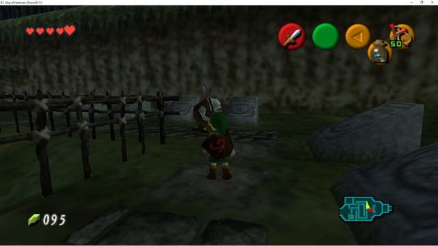 Ocarina of Time - Dampe’s Heart-Pounding Gravedigging Tour mini-game смотреть онлайн