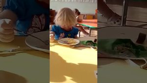 Обед в садике. Смеялся до слез!