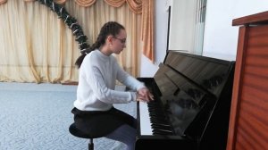 Г.Бертини Этюд соч.29 №11,исп.Назарова Александра