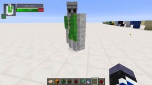Создай Голема Из Любых Блоков! Алмазы, Стекло, Бедрок    Extra Golems Майнкрафт