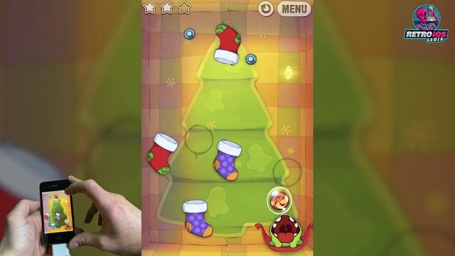 Cut the Rope: Holiday Gift Gameplay in 2022 on iPhone смотреть онлайн