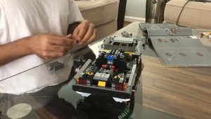 Lego Delorean Back to the Future - Unboxing & Build