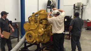 Caterpillar 3406a engine start up
