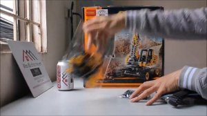 Mở hộp Decool 3359 Lego Technic 8419 Excavator giá rẻ