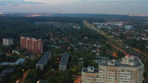 Кокошкино днем и ночью