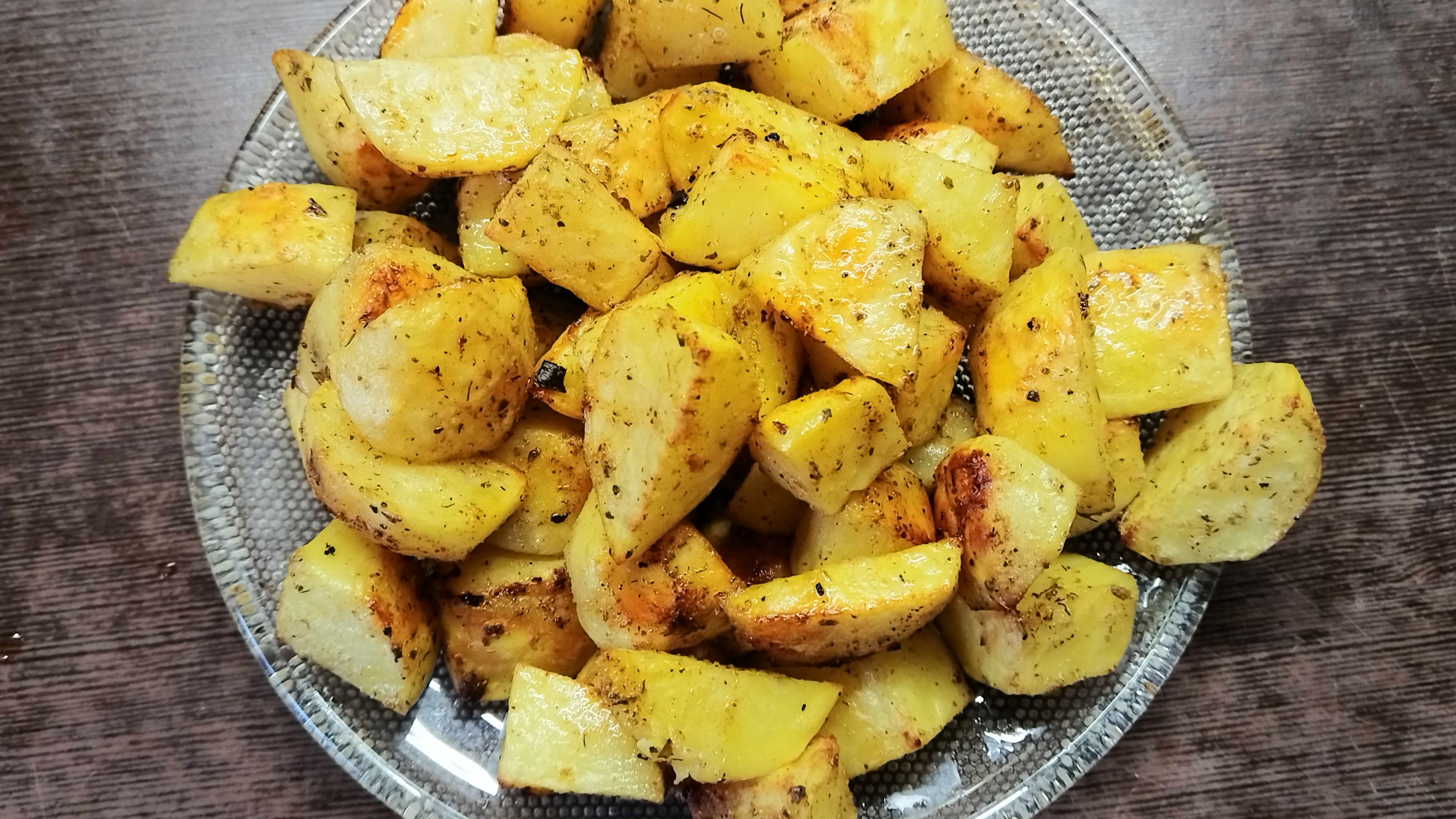 запеченый картофель
