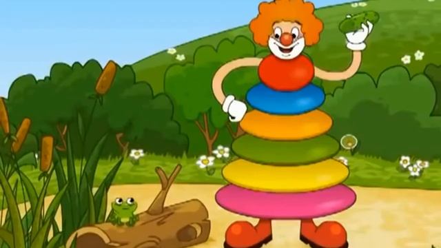 УЧИМ ЦВЕТА Веселая радуга Без титров! Для самых маленьких смотреть онлайн