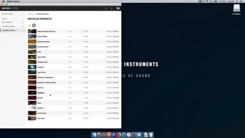 Registering and Installing a Native Instruments Product