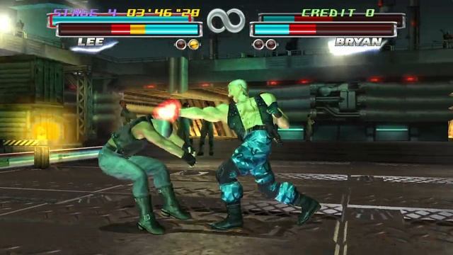 TEKKEN TAG TOURNAMENT TIGER & LEE Arcade Mode смотреть онлайн