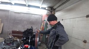 Сборка компрессора 1101в5 идёт полным ходом