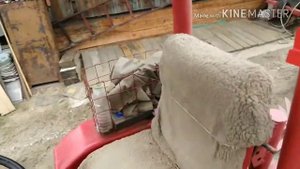 Синтай трактор ХТ 160 с плугом