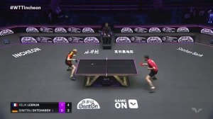Felix Lebrun vs Dimitrij Ovtcharov | MS R16 | WTT Champions Incheon 2024
