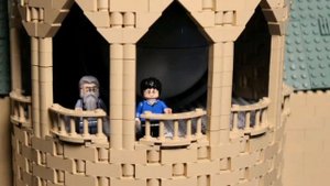 лего самоделка хогвартс из 400 тыс. деталей. Элис Финч