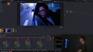 Простой трюк сделать цветовой баланс в Davinci Resolve.