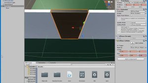 Unity3D открытие двери.
