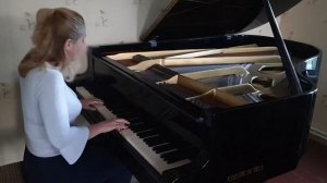 В.А.Моцарт.Сонатина.C-dur.1 часть.Andante.(3 класс.)