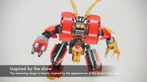 PREVIEW | Fire Mech | LEGO Ninjago 70500 remake (MOC)
