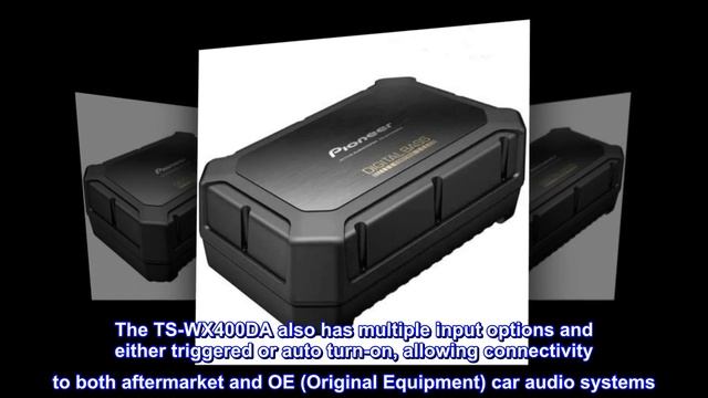 Pioneer TS-WX400DA Compact Series 9" x 5-1/2" - 250 W Max Power - Compact Active Subwoofer