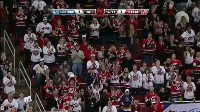 Eric Staal gets his first @ ASG 2011 смотреть онлайн