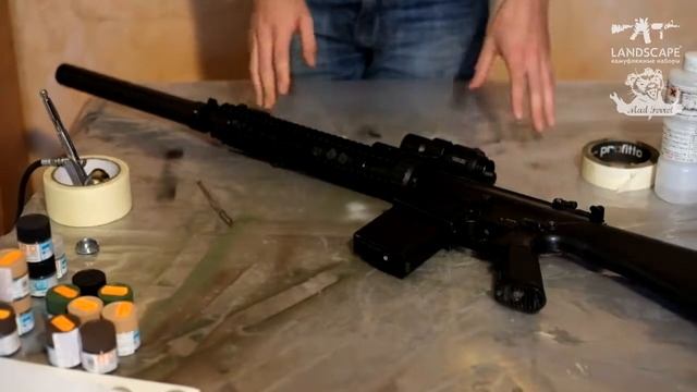 Покраска оружия в DPM / How to paint DPM смотреть онлайн