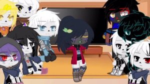 || Sans aus react to My Aus || Pt. 2 || Bad Apple Version ||