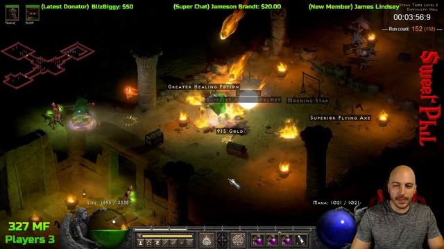 Super Rare Armor Rack Drop, Stoney Tombs - Diablo 2 Resurrected смотреть онлайн