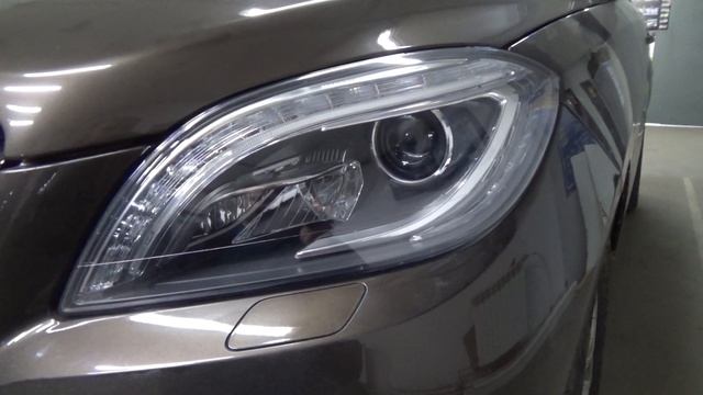 Mercedes-Benz W166 -bi led Aozoom A6 вместо штатного ксенона с интелектом смотреть онлайн