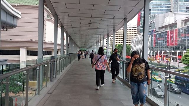 Central World Skywalk, Bangkok, Thailand