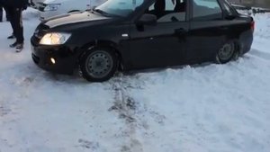 LADA Granta на пневме
