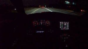 2023 Dodge Charger SRT Hellcat Jailbreak - POV Night Drive (Binaural Audio)