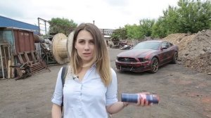 Софья Темникова: Фотосессия с мустангом и цветным дымом