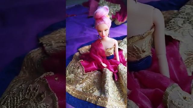 Beautiful Barbie doll Barbie Looking For Pink Lehenga #barbie #youtube смотреть онлайн