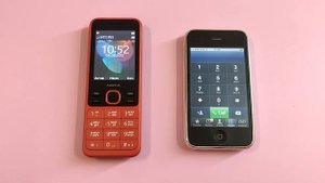 Nokia 150 vs iPhone 3G Incoming call & Outgoing call