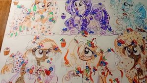 Мои рисунки пони №7🦄💖