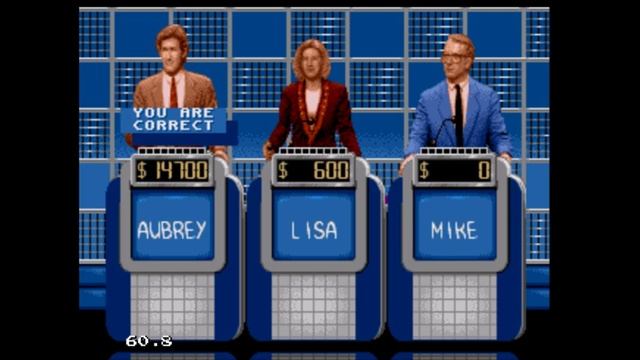 Sega Genesis Jeopardy! 10th Run Game #12 смотреть онлайн