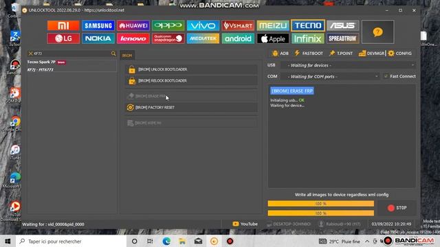TECNO SPARK 7 KF7J FRP remove by unlock tool